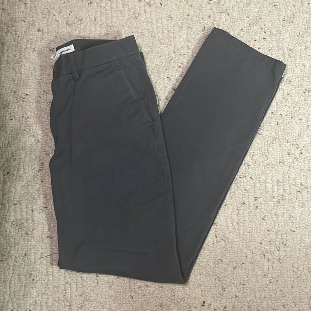 Amazon Essential Slim Fit Gray Khakis